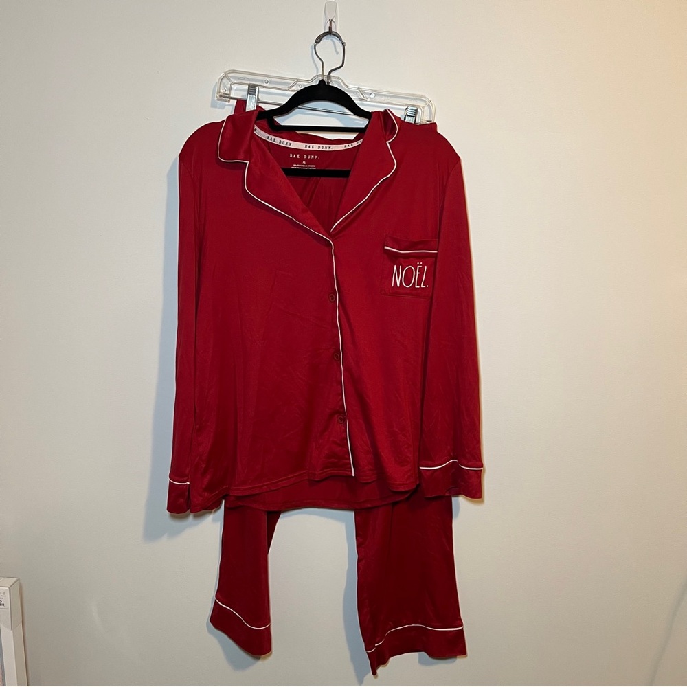 Rae Dunn Christmas Pajamas Noel Size XL